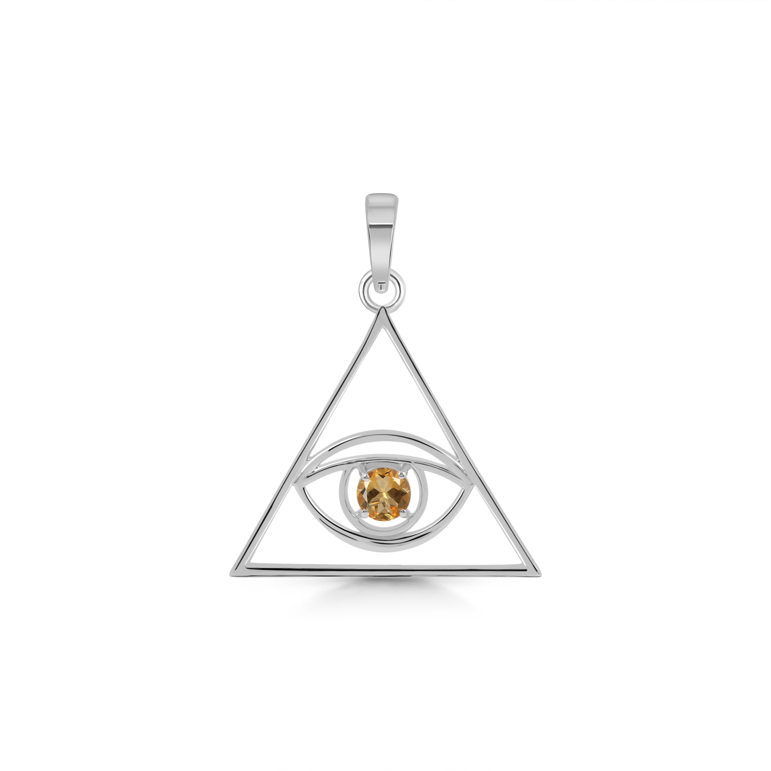 Citrine Pendant-(CIT-SN-175.)